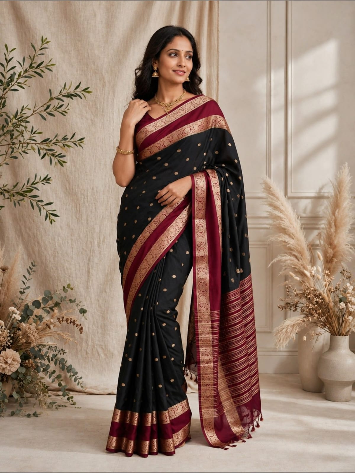 Mysore Semi Crepe silk Anushree Design