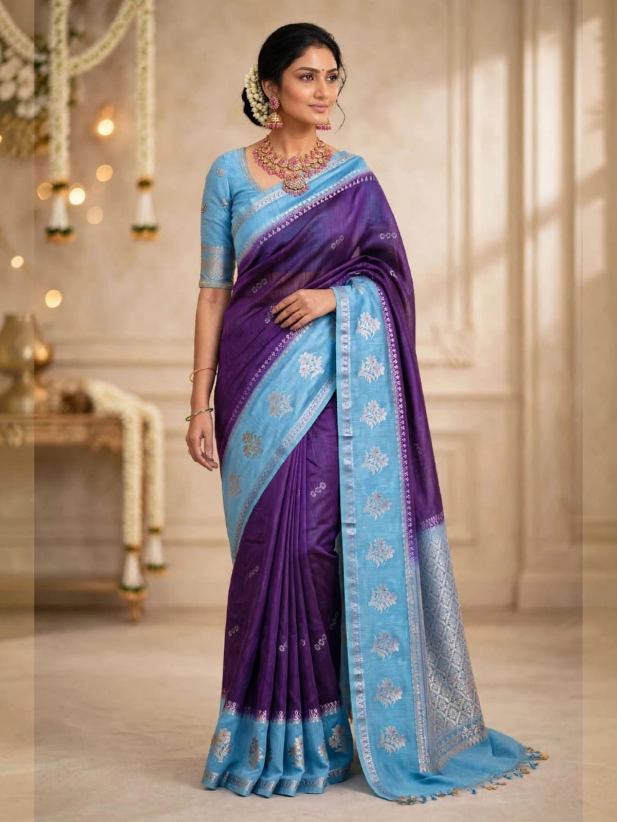 Pure Mulberry Silk Saree