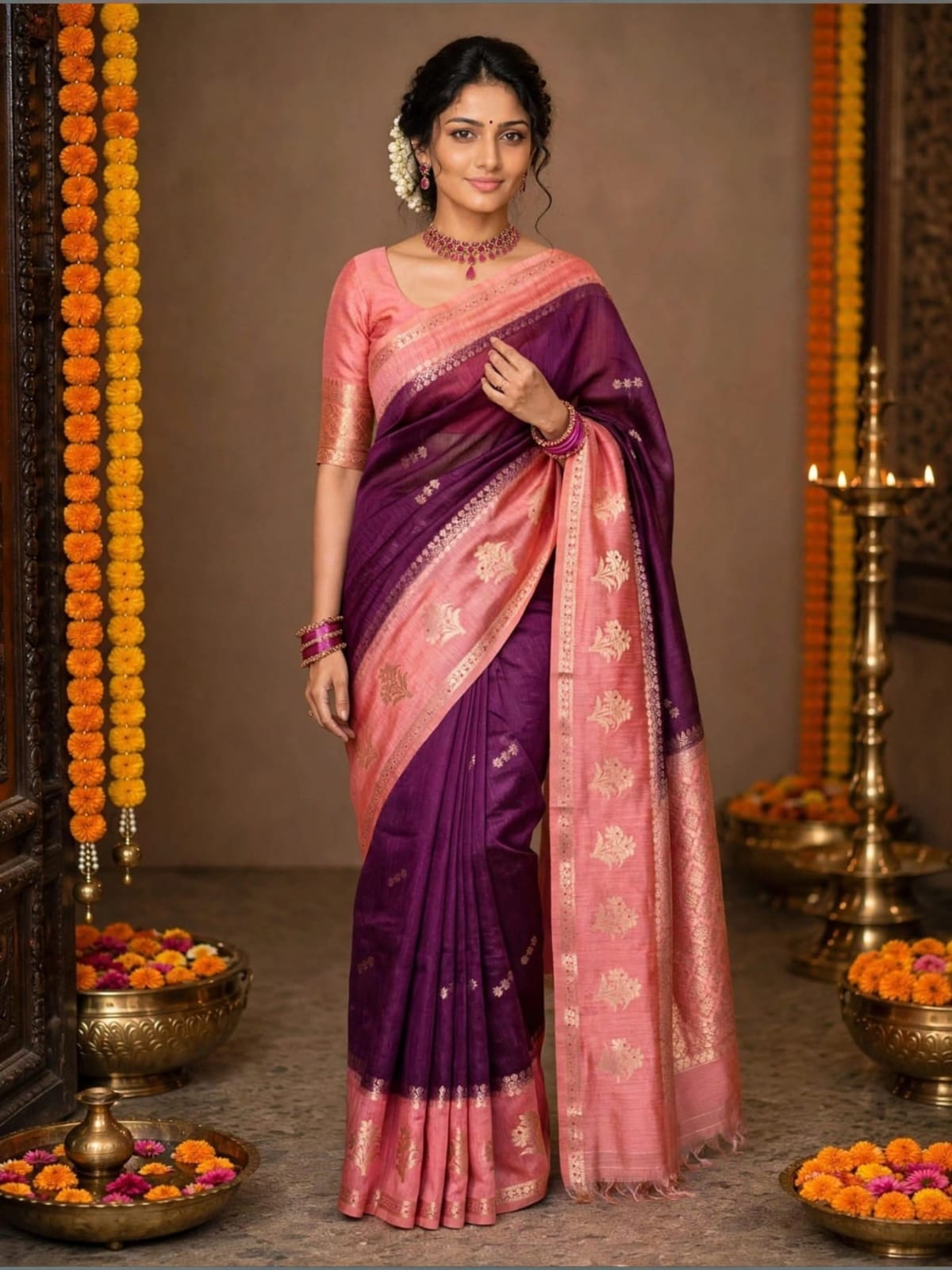 Pure Mulberry Silk Saree